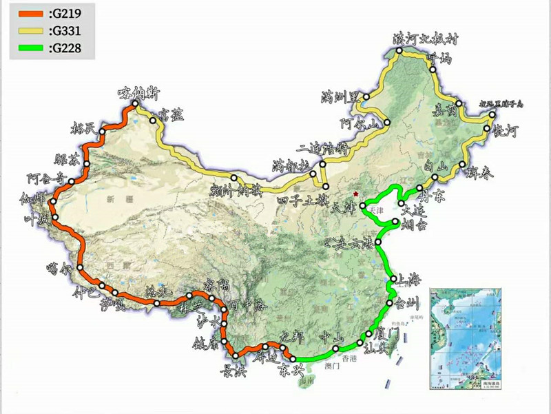 自驾游攻略丨三条国道，环游中国美景(图1)